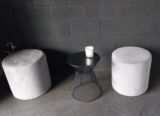 Image 1 of Pouf e tavolino laterale