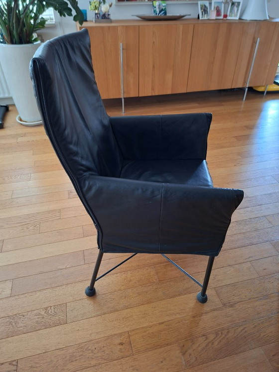 4 poltrone Montis Charly – Leather, Metal (photo 3 of 5)