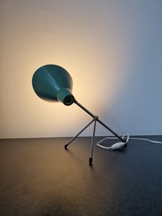 Image 1 of Vintage cocotte / grasshopper table lamp adjustable