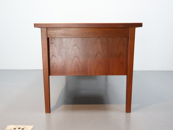 Image 1 of Deens vintage bureau Teak Dubbelzijdig Jaren 60 