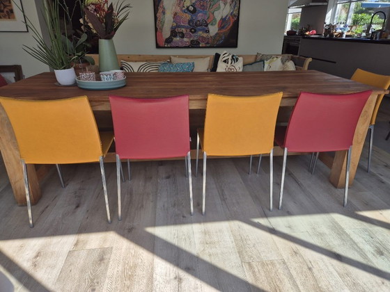 Image 1 of Sillas de comedor de diseño Zanotta 6x