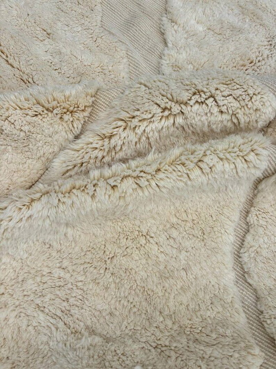 Handwoven wool rug - Plain rug - Moroccan rug 2.5x1.5m – Rugs & carpets, Cotton (photo 6 of 11)