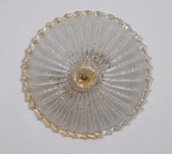 Image 1 of Murano Deckenlampe/Deckenleuchte von Barovier & Toso, Italien, 1970er Jahre