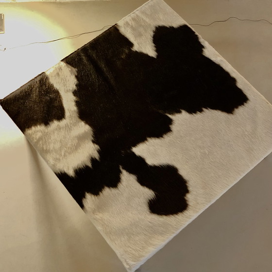 Image 1 of Vintage Cowhide Coffee Table