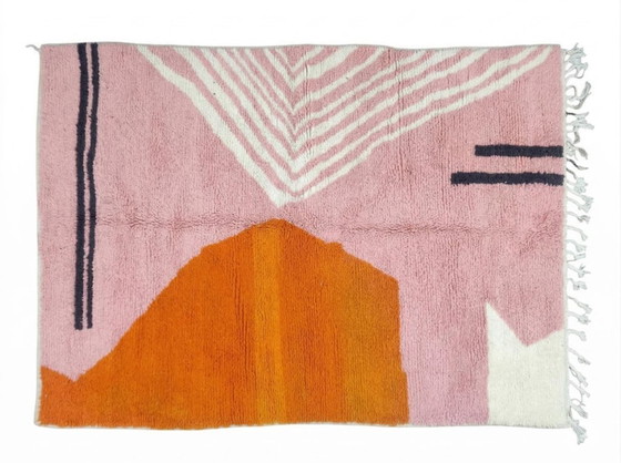 Alfombra marroquí hecha a mano de las montañas del Atlas, 200 cm x 300 cm. – Wool (photo 8 of 9)