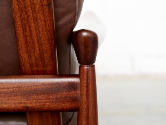 Coppia di Easy Chairs Modello 'Kolding' di Erik Wørts per IKEA – Poltrone, Leather (photo 7 of 16)