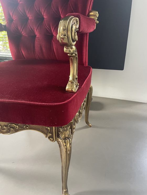 Image 1 of Belle chaise avec velours