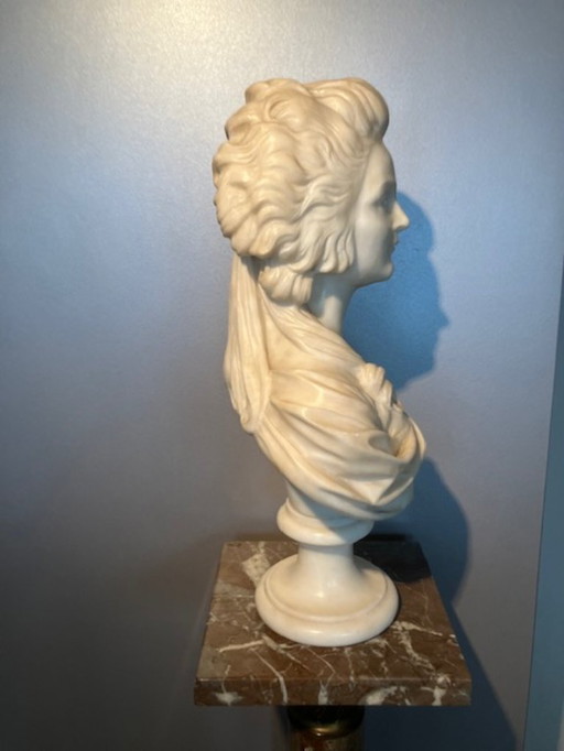 buste en albâtre