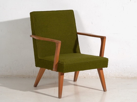 Poltrona vintage verde (c.1950) – Poltrone, Wood (photo 5 of 33)