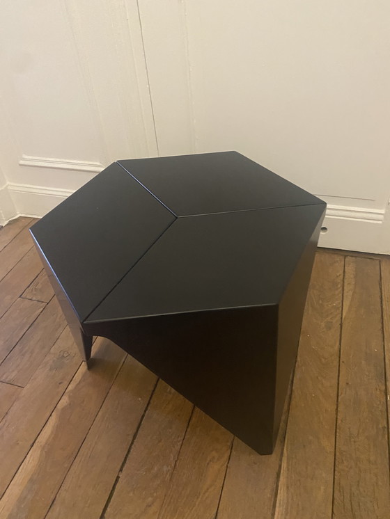 Image 1 of Tavolo prismatico design Isamu Noguchi Vitra raro nero