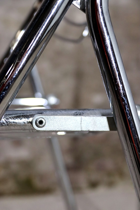 Image 1 of 2x Chrome Folding Chair