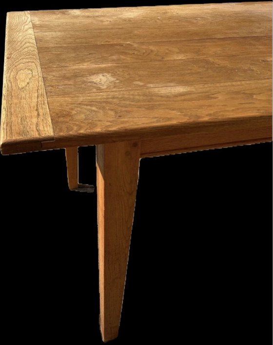 Massiver Eichentisch, Esstische, Holz, Beige (Foto 4 von 6)