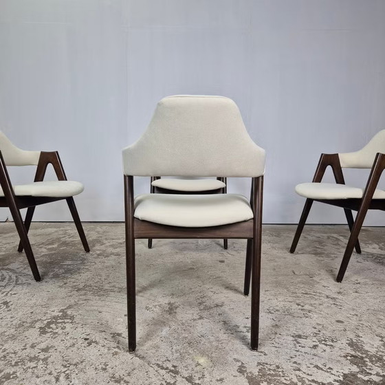 4x Kai Kristiansen Compass chair Sedie danesi vintage – Sedie e poltrone, Legno (photo 11 of 19)