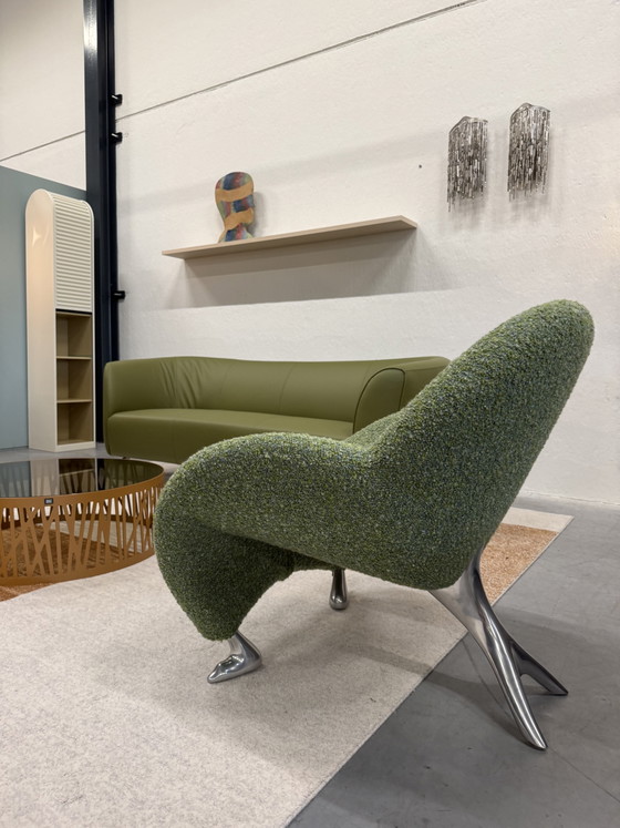 Leolux Papageno Fauteuil Tissu Vert – Other (photo 4 of 8)