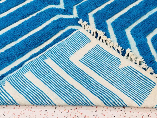 Tapis marocain artisanal en laine 300cmx150cm