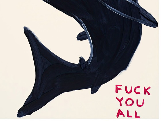 Image 1 of Shark Says - David Shrigley - Poster 50 × 70 cm
