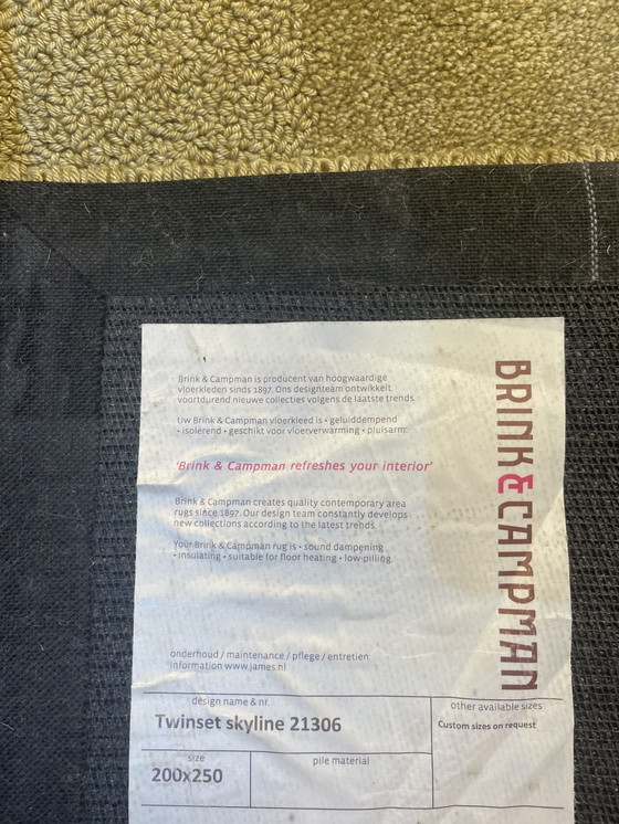 Image 1 of Brink & Campman Twinset Frame Skyline Carpet New