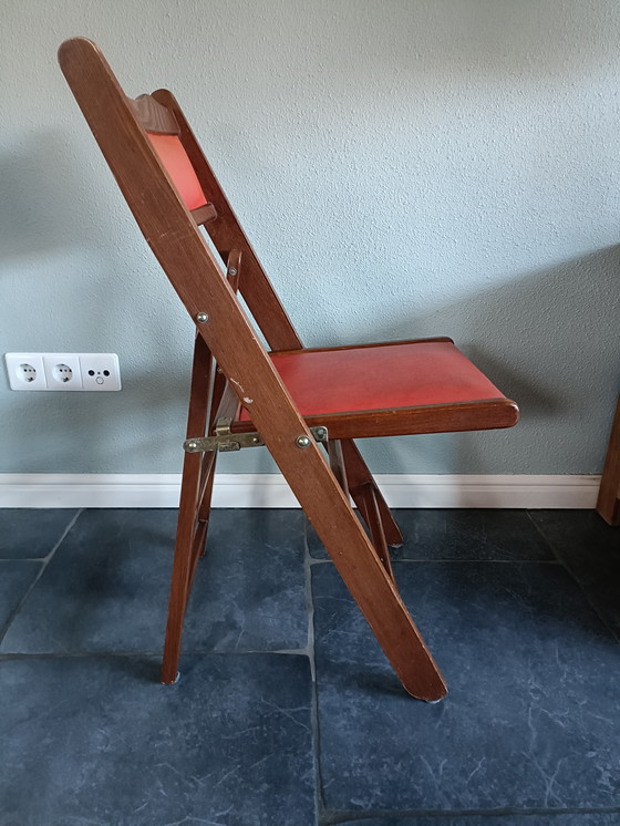 Image 1 of Vintage Folding Chairs 1950s