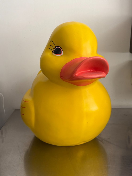 XXL Yellow Bath Duck Statue, Pop Art Sculpture – Plastic, Fiberglass (photo 8 of 9)