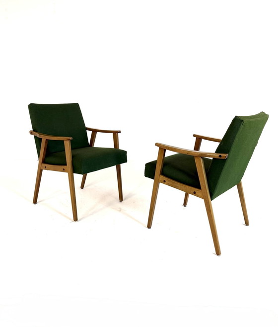 Image 1 of Set of 2 vintage armchairs, 1960s