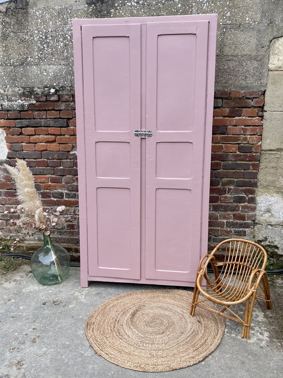 Image 1 of Antique Parisian-style wardrobe