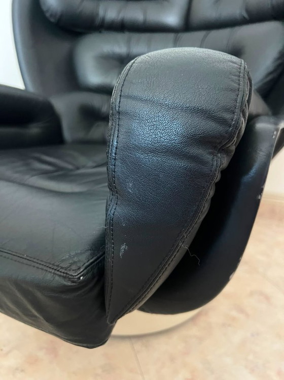 Image 1 of Elda armchair by Joe Colombo, produced by Comfort Longhi