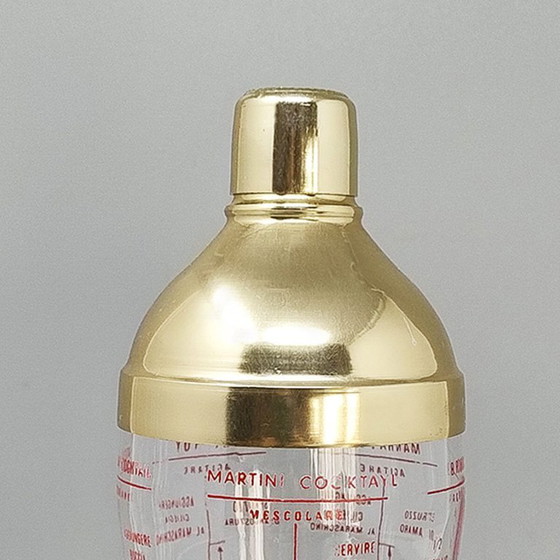 Image 1 of Preciosa coctelera de cristal de los años 60. Fabricada en Italia