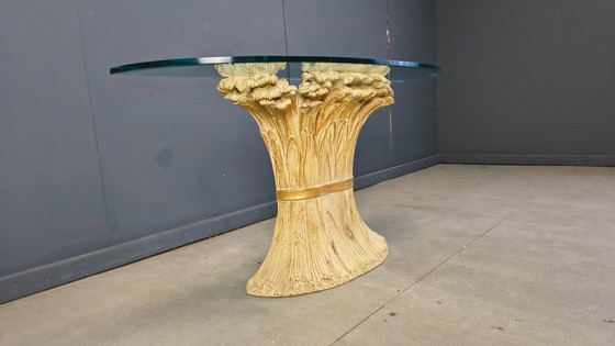 Image 1 of Consola con forma de gavilla de trigo, de Franco Chelini, década de 1970.