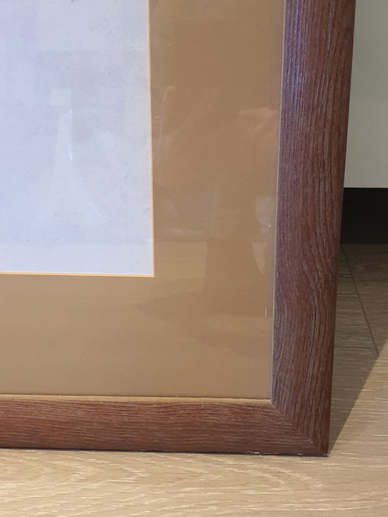 Image 1 of Affiche d'Egon Schiele encadrée par un professionnel