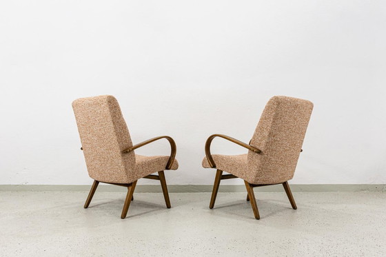 Image 1 of Paire de fauteuils Type 53 par J. Smidek pour Ton, Tchécoslovaquie, années 1960