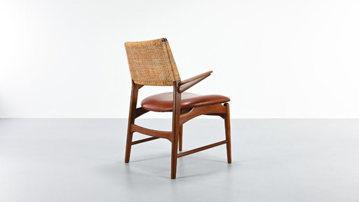  E. Knudsen, Model 48 armchair for Jensen & Lykkegaard. Denmark, C.1950