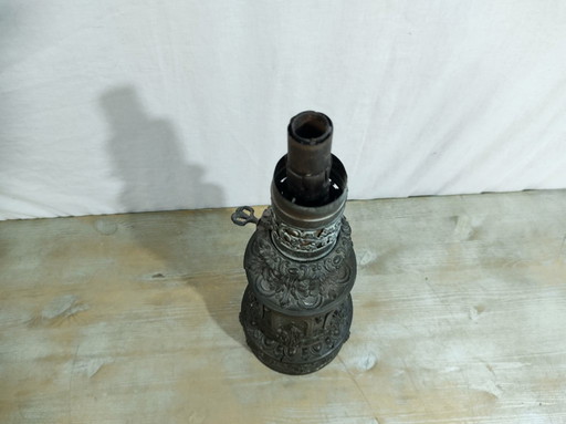 Antique oil lamp