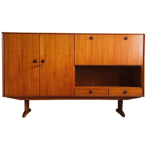 Buffet haut vintage Topform de style danois, années 1960