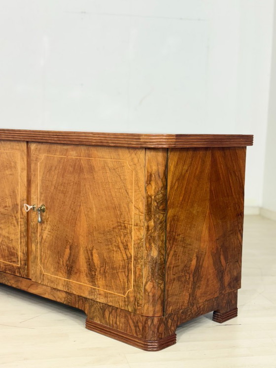 Image 1 of Art Deco sideboard / credenza / living room cabinet / chest of drawers