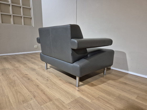 Image 1 of Havee Cloak - Loveseat - Anthrazit - Leder - Design - ZGAN