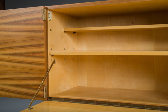 Image 1 of  Vintage wandkast in notenhout, 1960