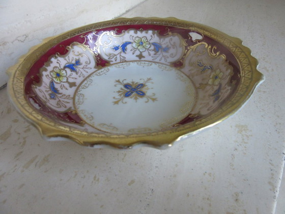 Decoratieve schaal, rood en goud, Schalen, Keramiek, Klassiek (foto 5 van 12)