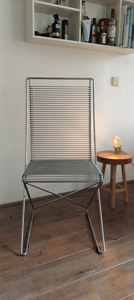 2x Kreuzschwinger Wire Chairs Till Behrens – Dining chairs, Metal, Chrome (photo 5 of 5)