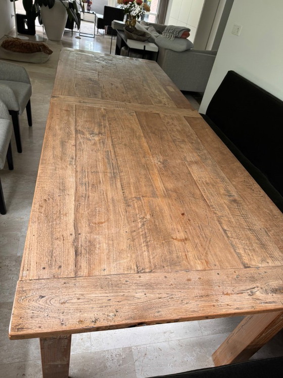 Image 1 of Esstisch aus Teakholz, 280 cm