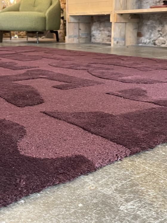 Image 1 of Tappeto murale Twinset Brink en Campman Burgundy