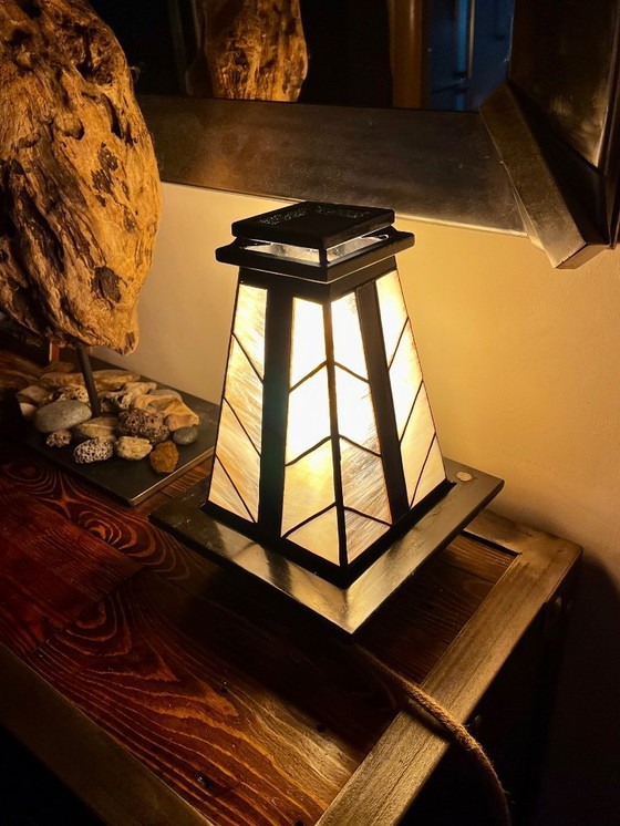 Image 1 of Tiffany style lamp ELAL CREATIONS
