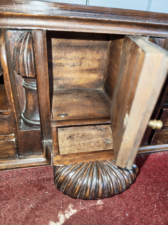 Image 1 of Mini chippendale secretaire 