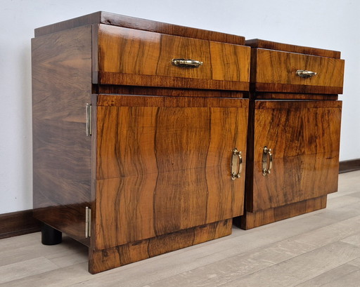 Art Deco "Cubist" Nightstands 1920