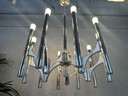 Lampadario XL dal design vintage ‘Orbit’ - Sciolari
