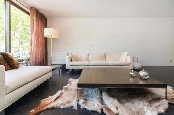 Image 1 of Minotti Bank 3 boutons et causeuse + tables basses Minoti Calder Rodolfo Dordoni
