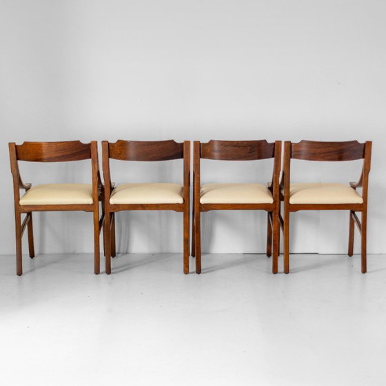 Image 1 of 4 sedie da pranzo in legno Cavatorta, stile Mid-Century Modern, Italia, anni '60