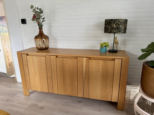 Sideboard light oak, heavy quality