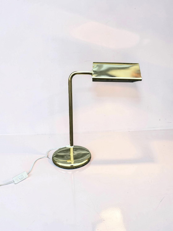 Image 1 of Vintage brass table lamp