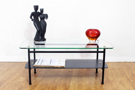 Image 1 of Tavolino in vetro vintage 1960