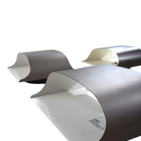 Image 1 of Juego de 4 lámparas de pared Staff de Dieter Witte y Rolf Krüger, 1970.